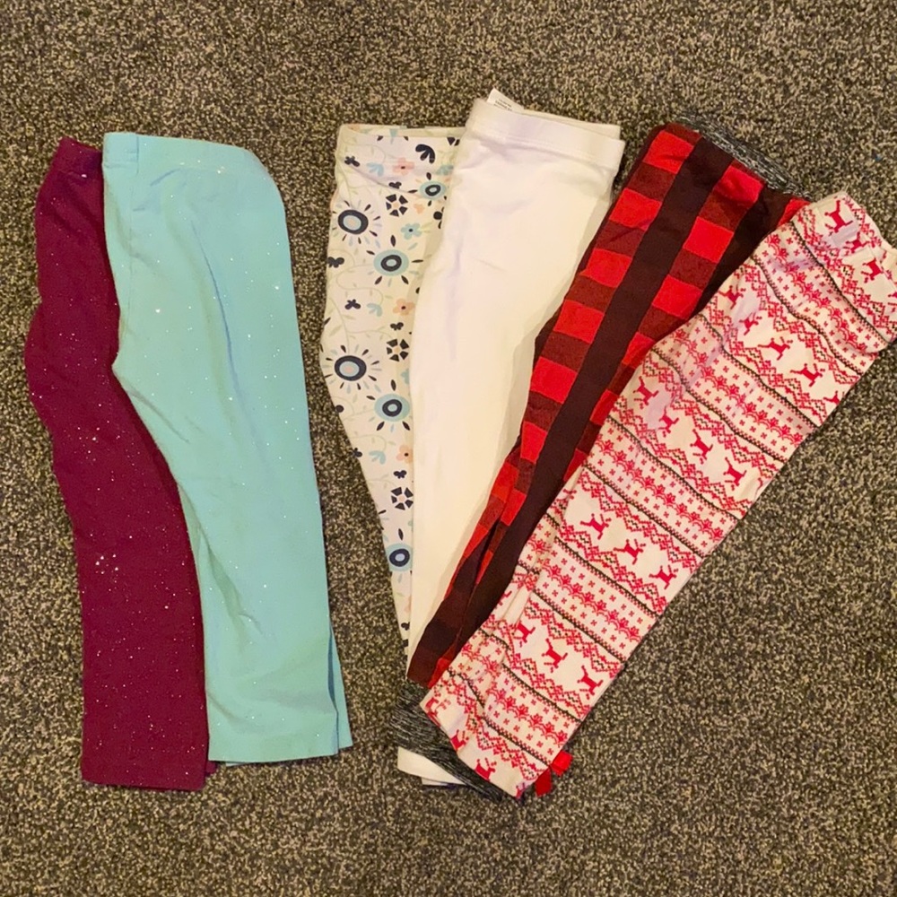 6 Pack 2T Leggings